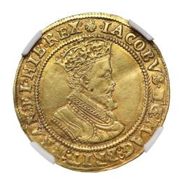 James I (1604-19) Gold Double Crown, second Coinage