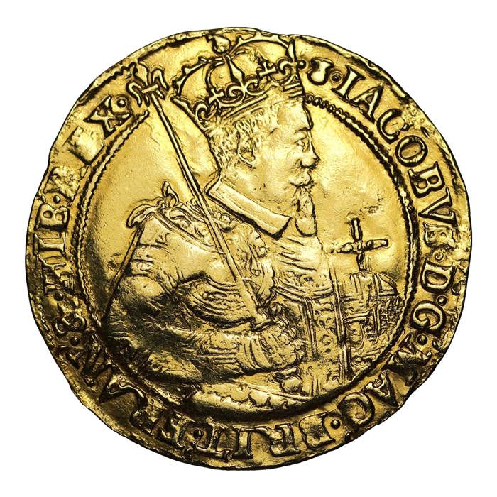 James VI (Scotland), Gold Unit of £12 Scottish or £1 English