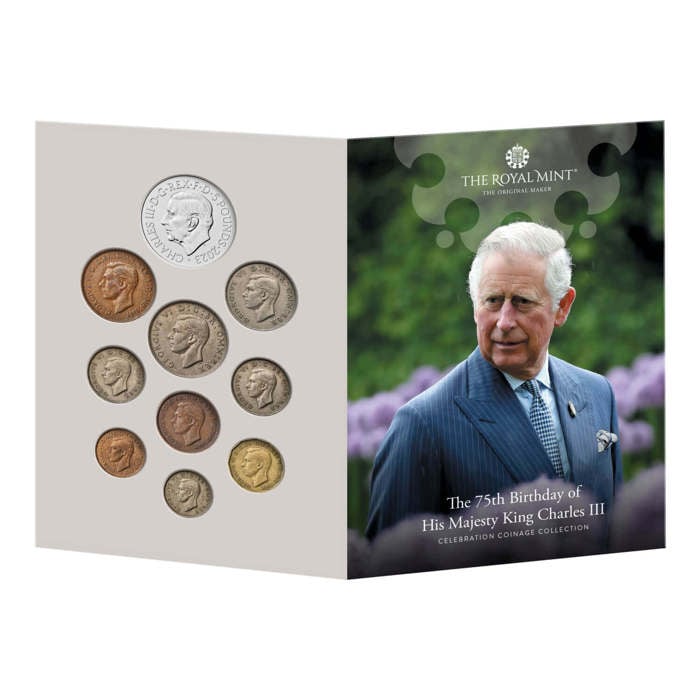 The 75th Birthday of His Majesty King Charles III Celebration Coinage Collection 