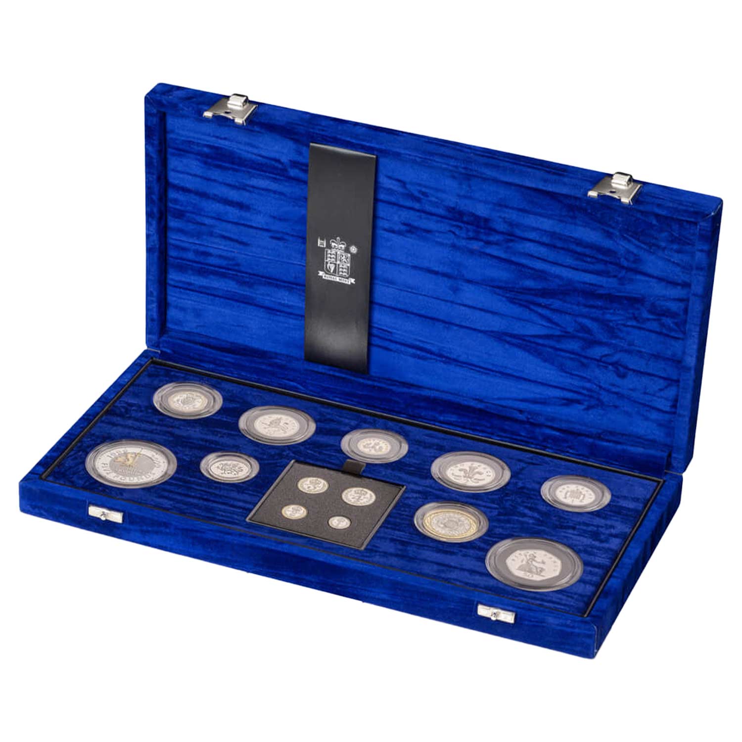 2000 Elizabeth II 13 Coin Millennium Silver Proof Set | The Royal Mint