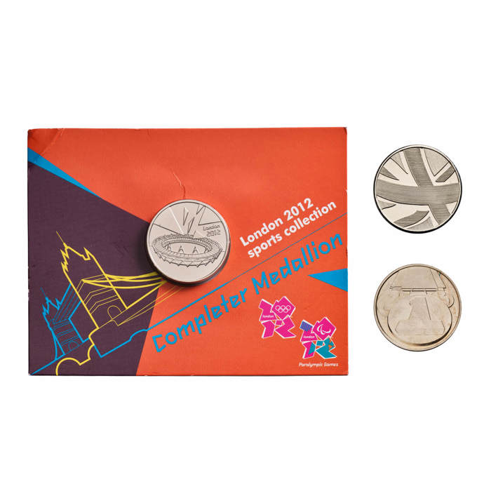 The Great British Coin Hunt, 2012 Olympics Completer Medallion