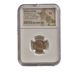 Constantine I, Roman London Folles