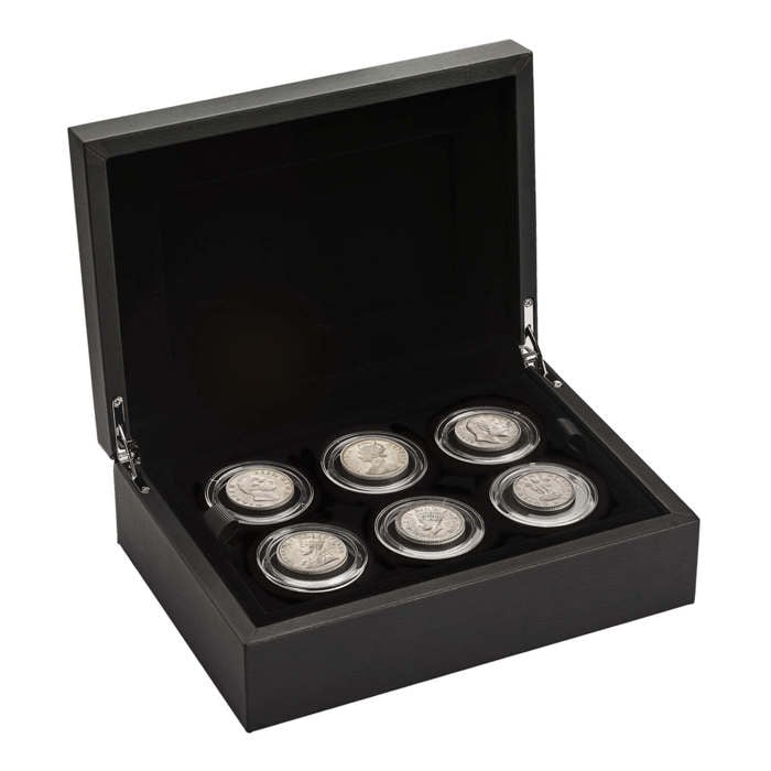 Empire to Independence Six-Coin Rupee Set