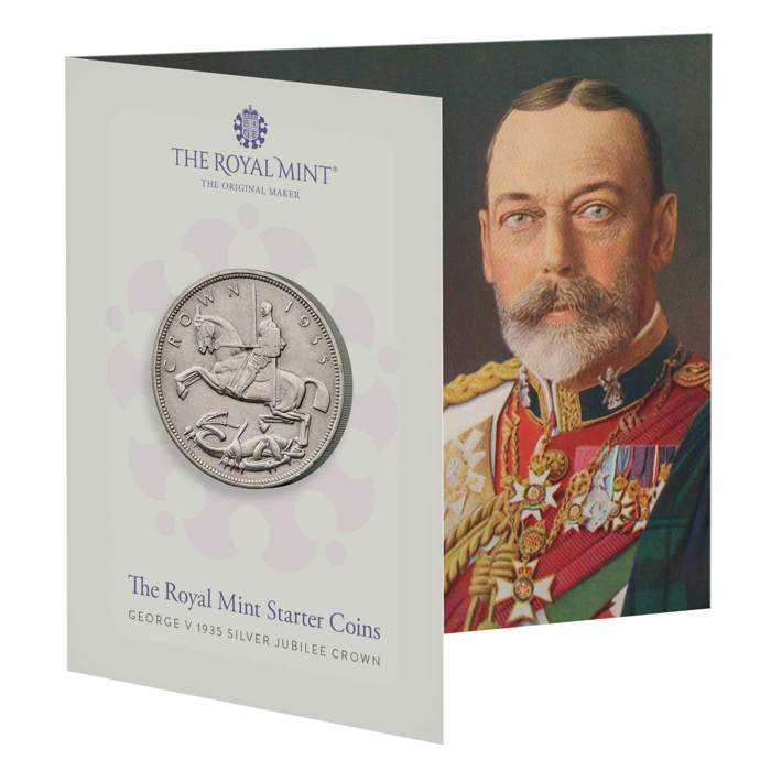 The Royal Mint Starter Coins: George V 1935 Silver Jubilee Crown