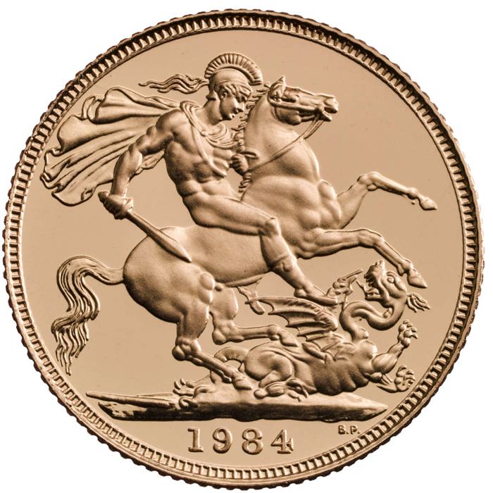 The 1984 Gold Proof Sovereign
