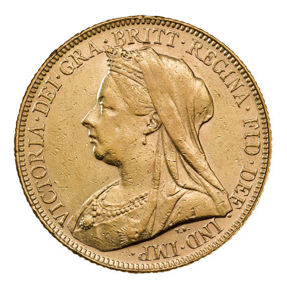 1898 Victoria Sovereign - Melbourne Mint Mark