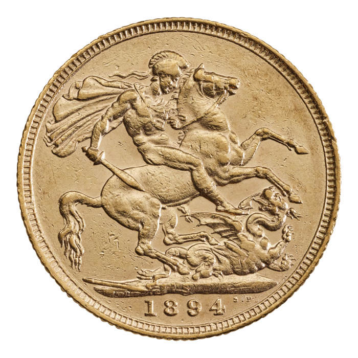1894 Victoria Sovereign, Sydney Mint Mark