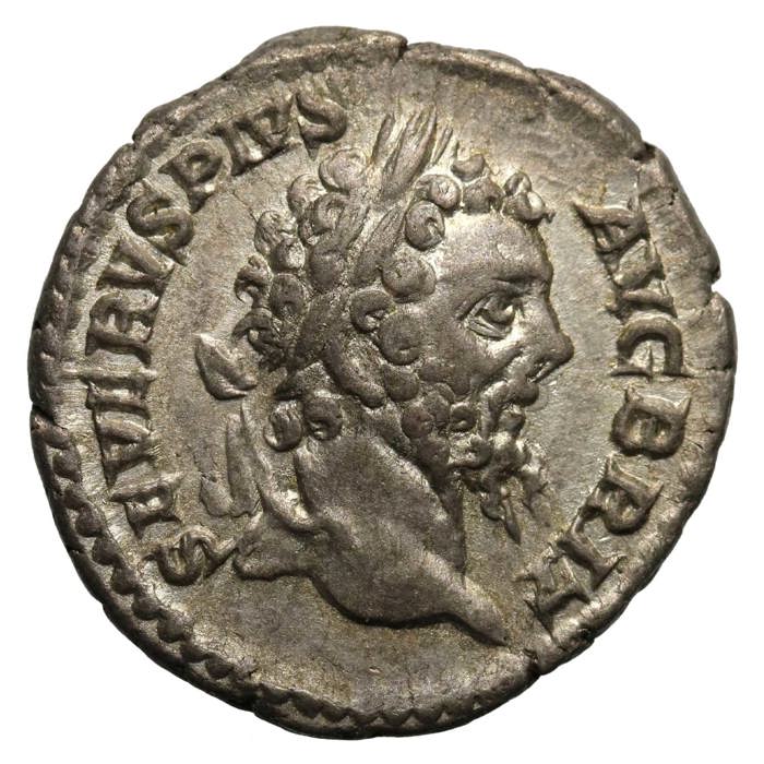 Septimius Severus, Silver Denarius, Victory in Britain