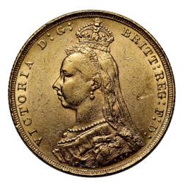 1889 Victoria Sovereign - London