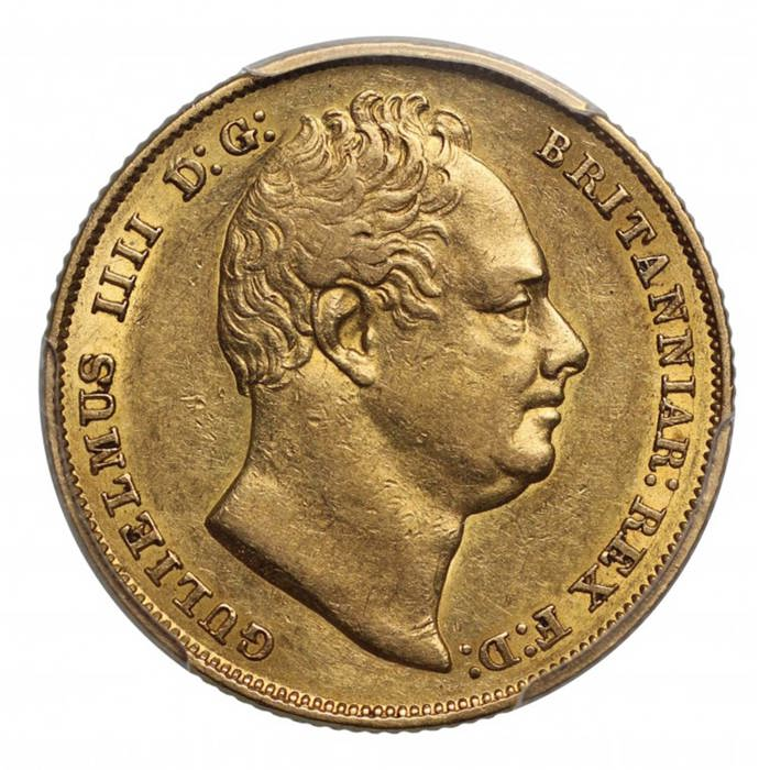 1831 William IV Sovereign