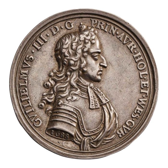 1688 William III Landing at Torbay Medal