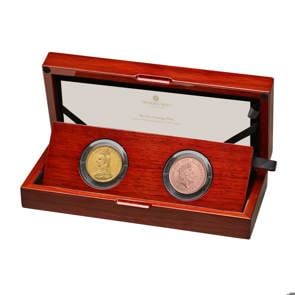 The Five-Sovereign Piece Longest-Reigning Monarchs Two-Coin Set