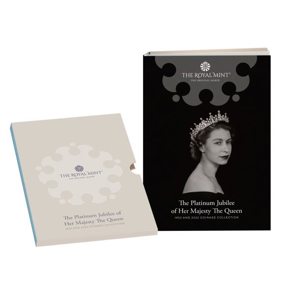 The Platinum Jubilee of Her Majesty The Queen 1952 and 2022 Coinage Collection