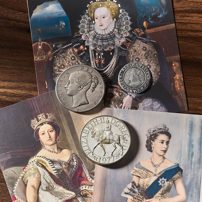 The Greatest Queens Three-Coin Set