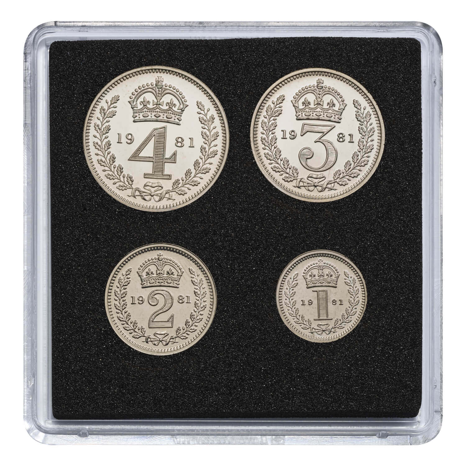1981年 ロイヤルマリッジ 16銀貨 記念セット 1981 Elizabeth II Maundy Set | The Royal Mint