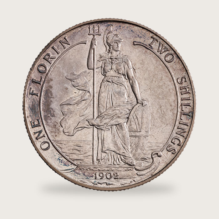 Britannia historic coins image