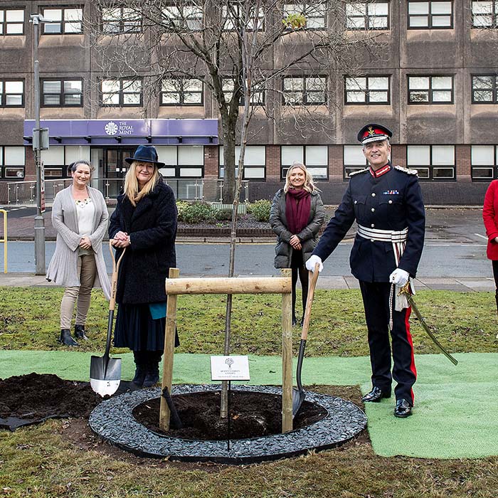 supporting the ‘plant a tree for the jubilee’ initiative