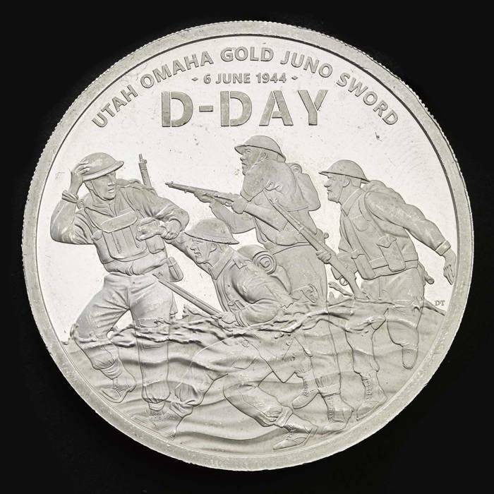 D-Day 2024 UK 1oz £2 Silver Proof Coin