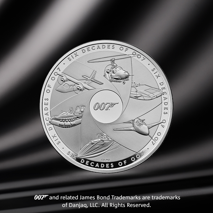Six Decades of 007 Completer Coin | The Royal Mint