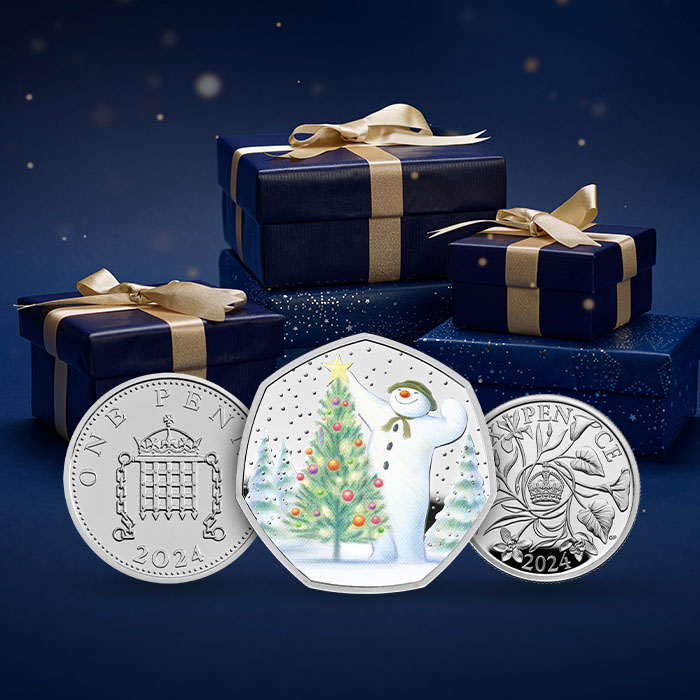 THE  MINT クリスマスオーナメント　ウナとライオン　シルバー THE ROYAL MINT クリスマスオーナメント ウナとライオン シルバー