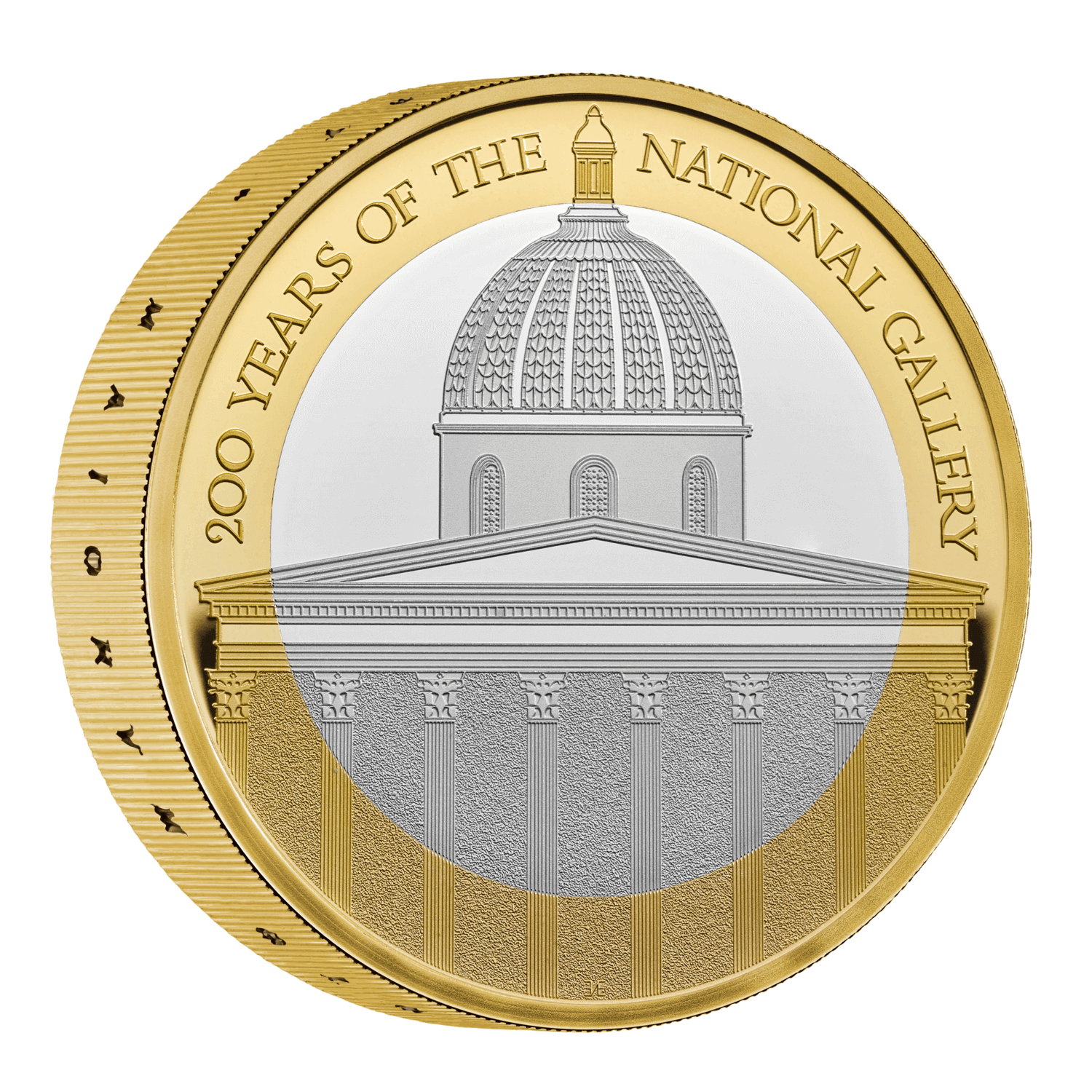 National Gallery 2024 UK £2 Silver Proof Piedfort Coin | The Royal