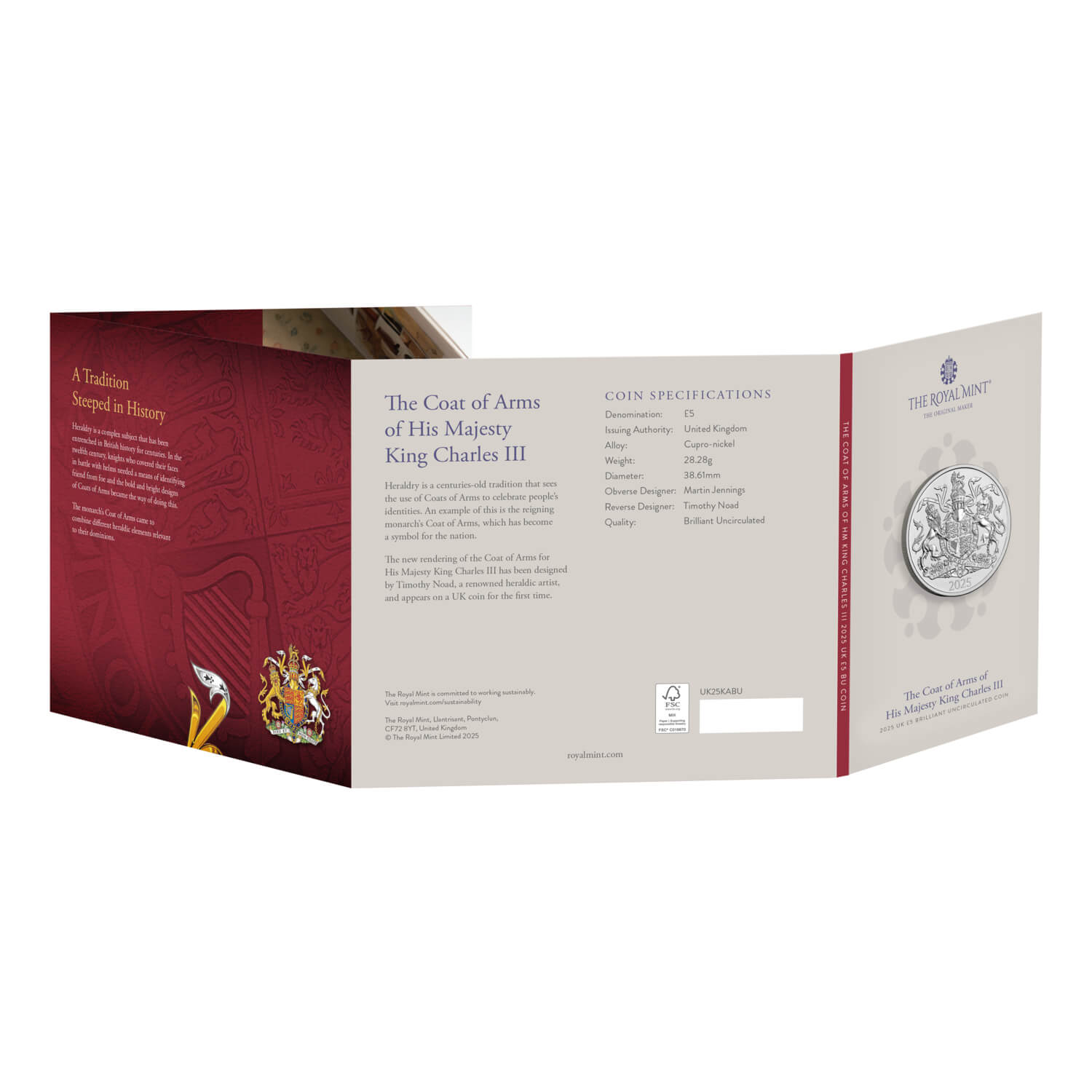 A Collection Of Seven Royal Mint United Kingdom Brilliant Uncirculated - View #13