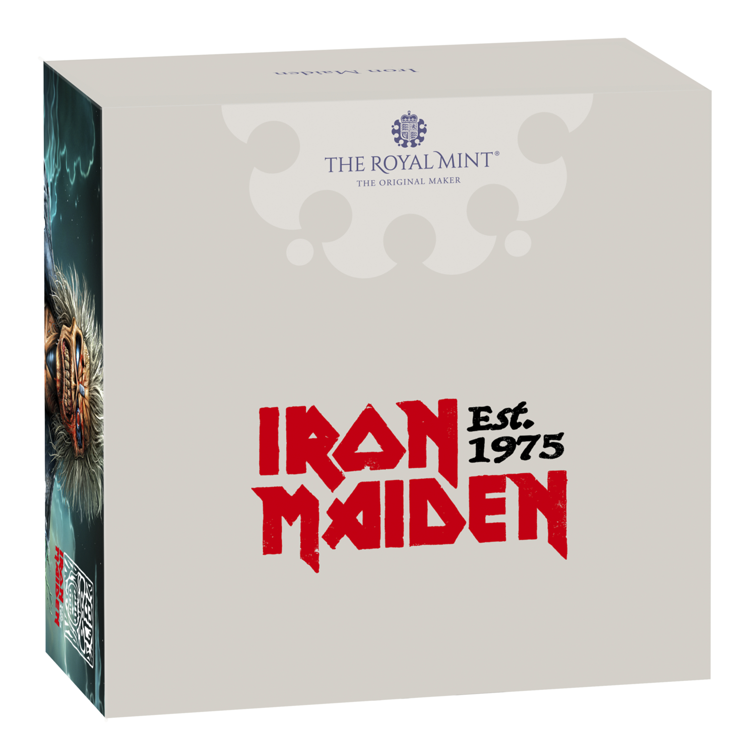 Iron Maiden 2025 UK 1oz Silver Proof Colour Coin