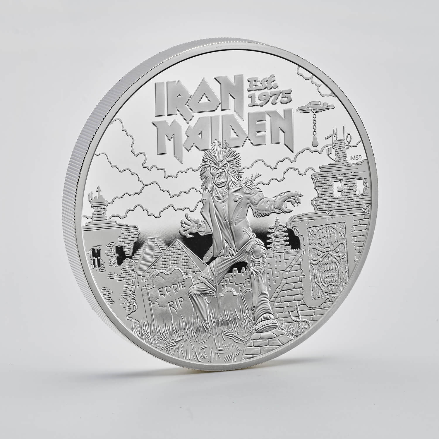 Iron Maiden 2025 UK 5oz Silver Proof Coin | The Royal Mint