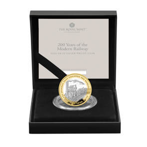 200 Years of The Modern Railway 2025 UK £2 Silver Proof Coin