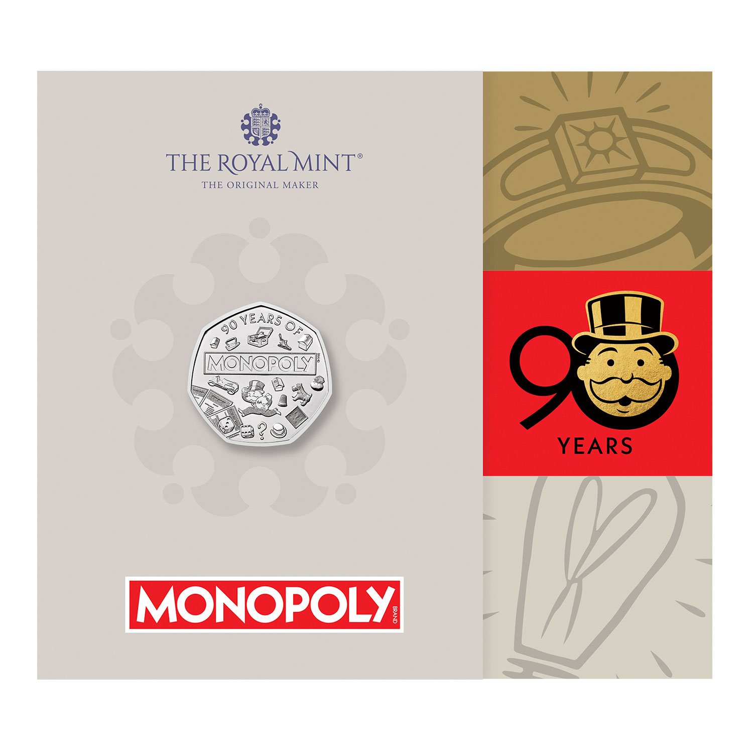 Monopoly 2025 UK 50p Brilliant Uncirculated Coin Monopoly 2025 UK 50p Brilliant Uncirculated Coin