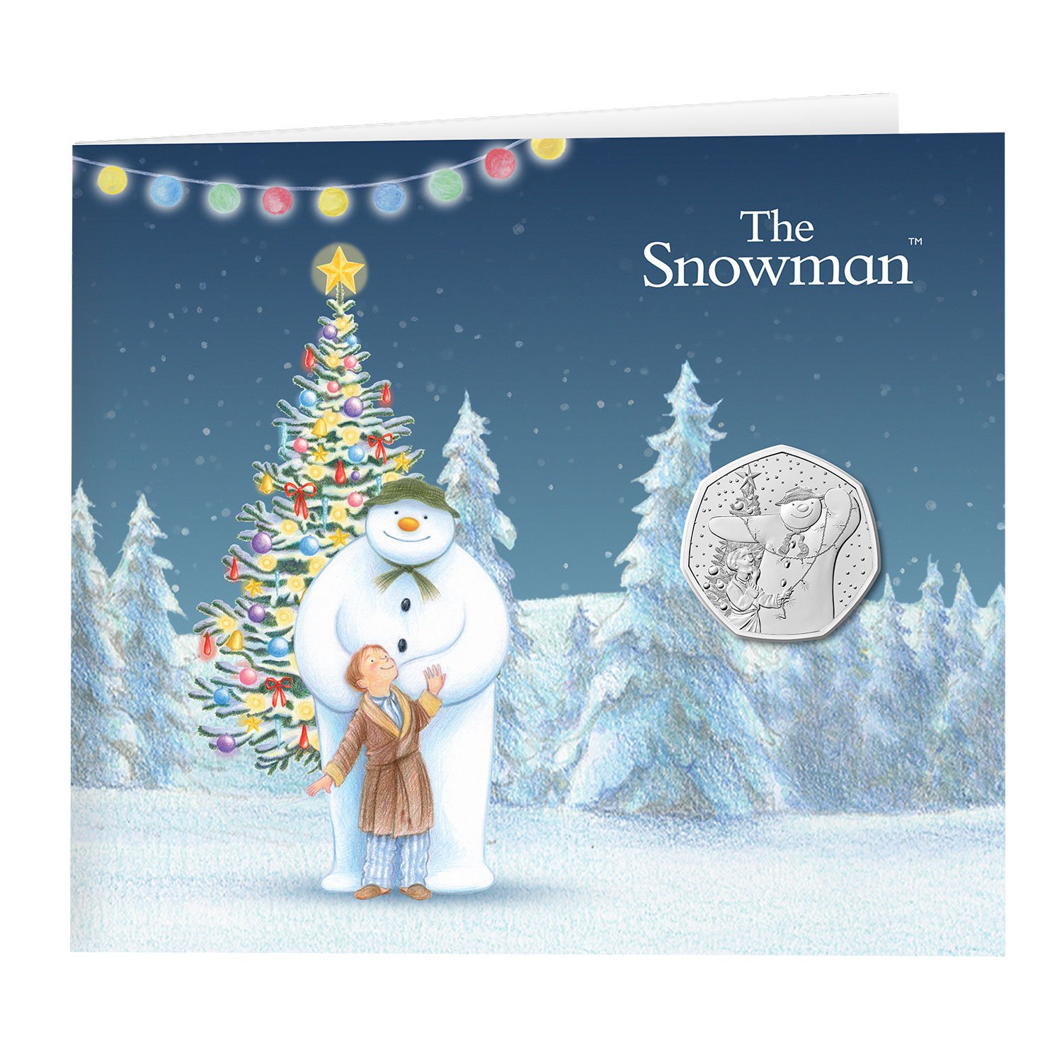 The Snowman 2025 UK 50P Brilliant Uncirculated Coin  The Snowman 2025 UK 50P Brilliant Uncirculated Coin