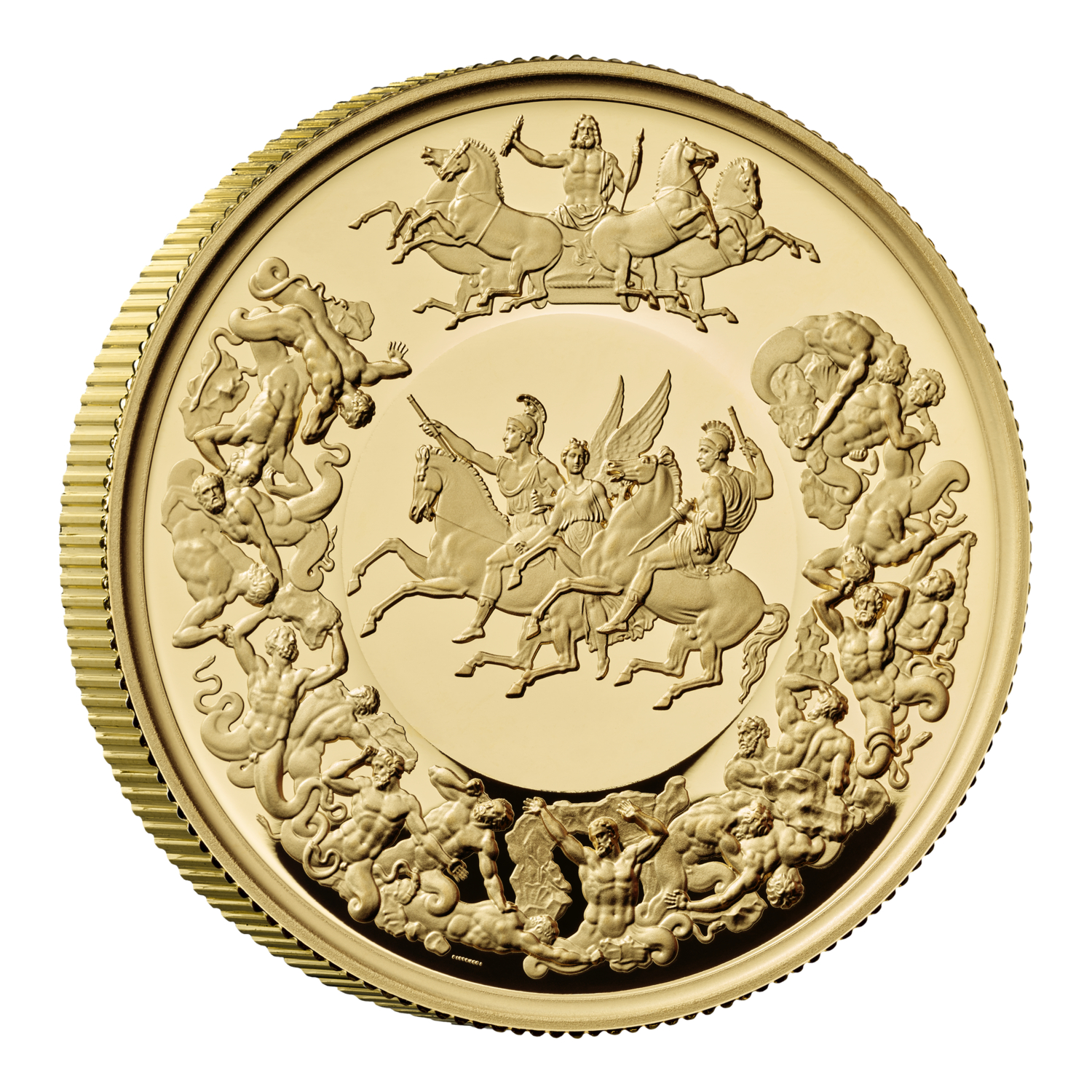 The Waterloo Medal Victory 2025 UK 2oz Gold Proof Coin | The Royal