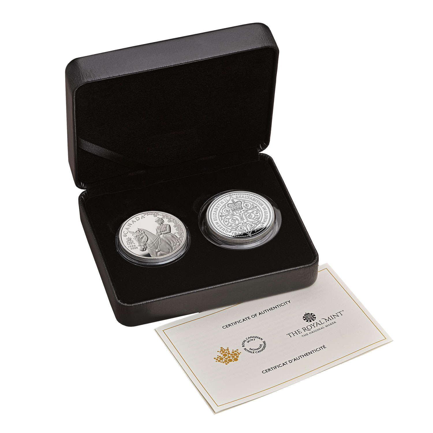コレクション The40thAnniversary of Queen Elizabeth II 100th Anniversary of the Birth of QEII - 2 Coin Silver Proof Set