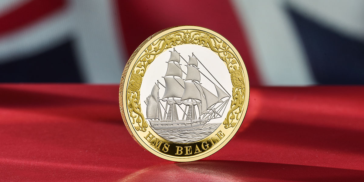 HMS Beagle Coin