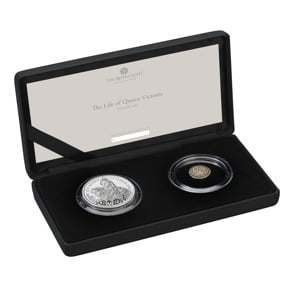 The Life of Queen Victoria Silver Set