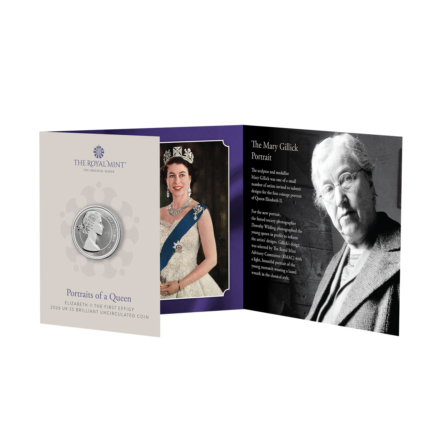 Portraits of a Queen Elizabeth II The First Effigy 2026 UK £5