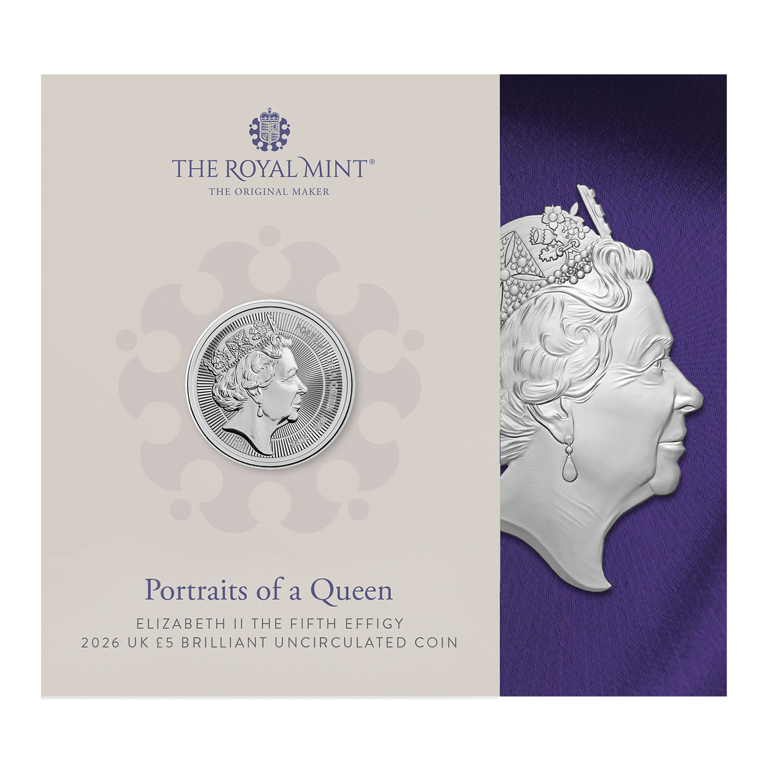 Portraits of a Queen - Elizabeth II The Fifth Effigy 2026 UK £5