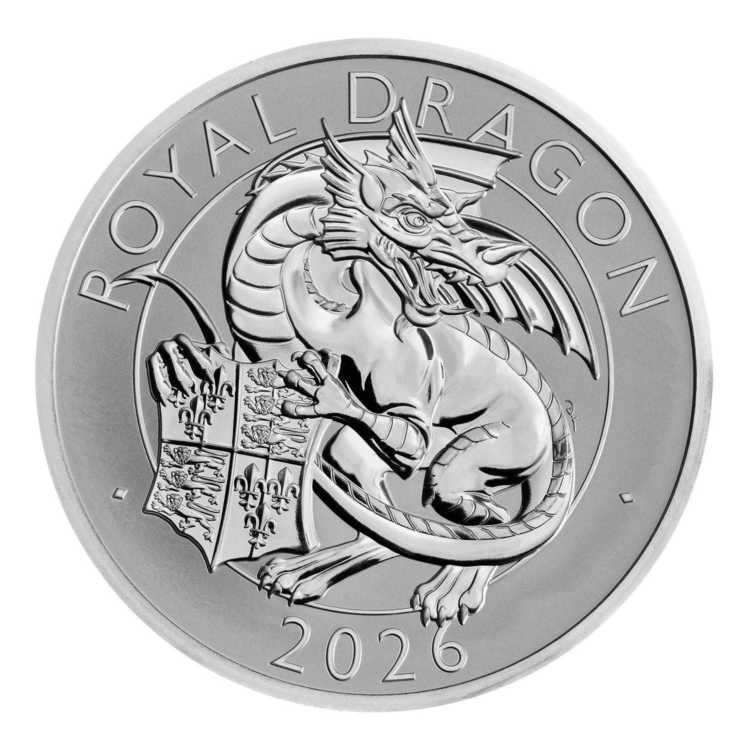 The Royal Tudor Beasts The Royal Dragon 2026 UK Silver Proof Two