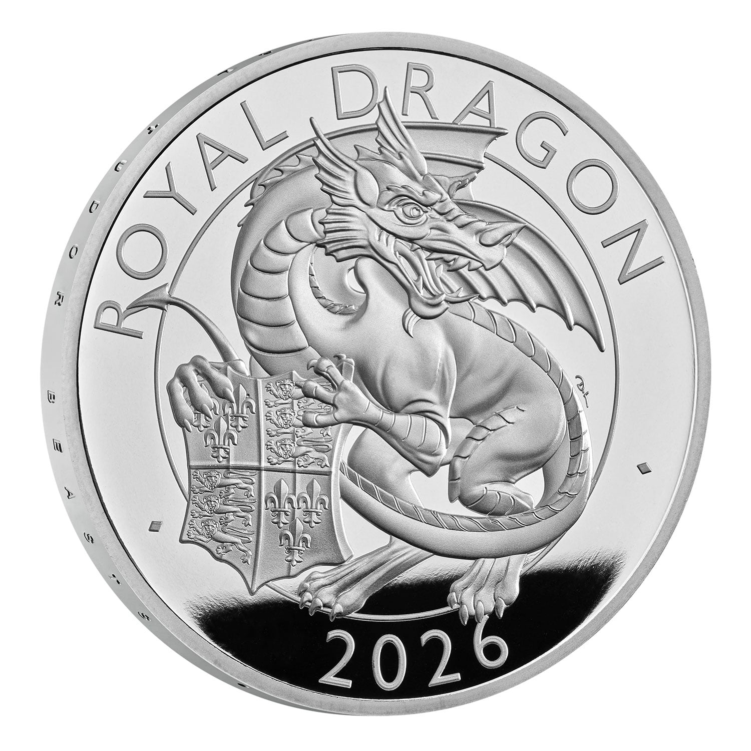 The Royal Tudor Beasts The Royal Dragon 2026 UK Silver Proof Two