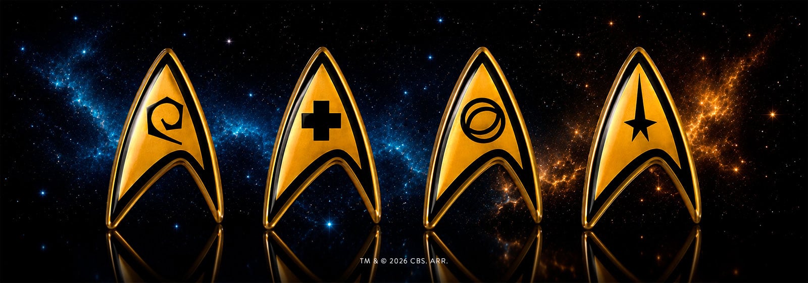 Star Trek Pin Badges