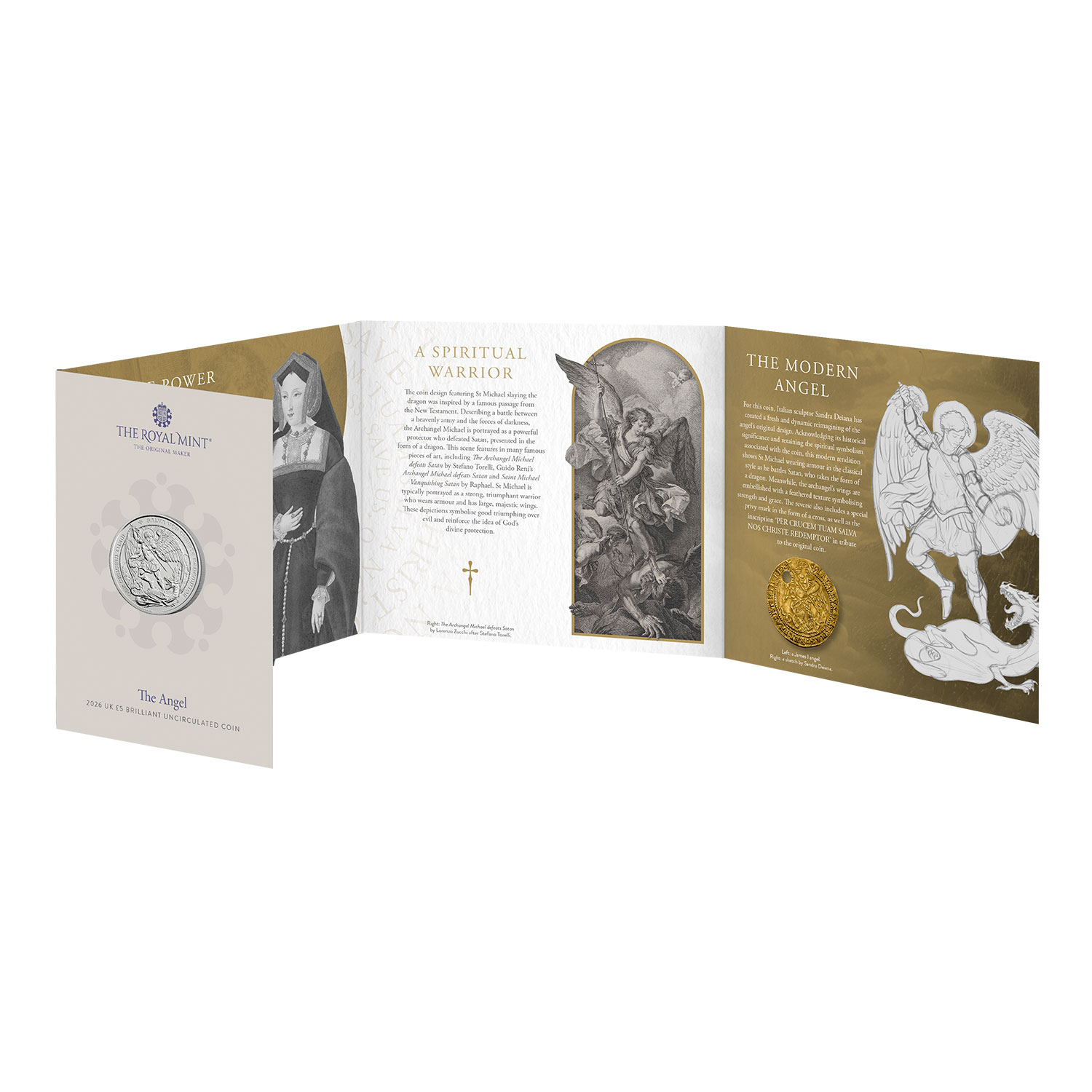 The Angel 2026 UK £5 Brilliant Uncirculated Coin