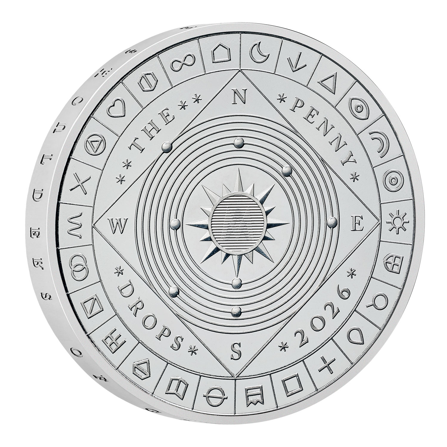 The Penny Drops 2026 UK £5 Gold Proof Coin