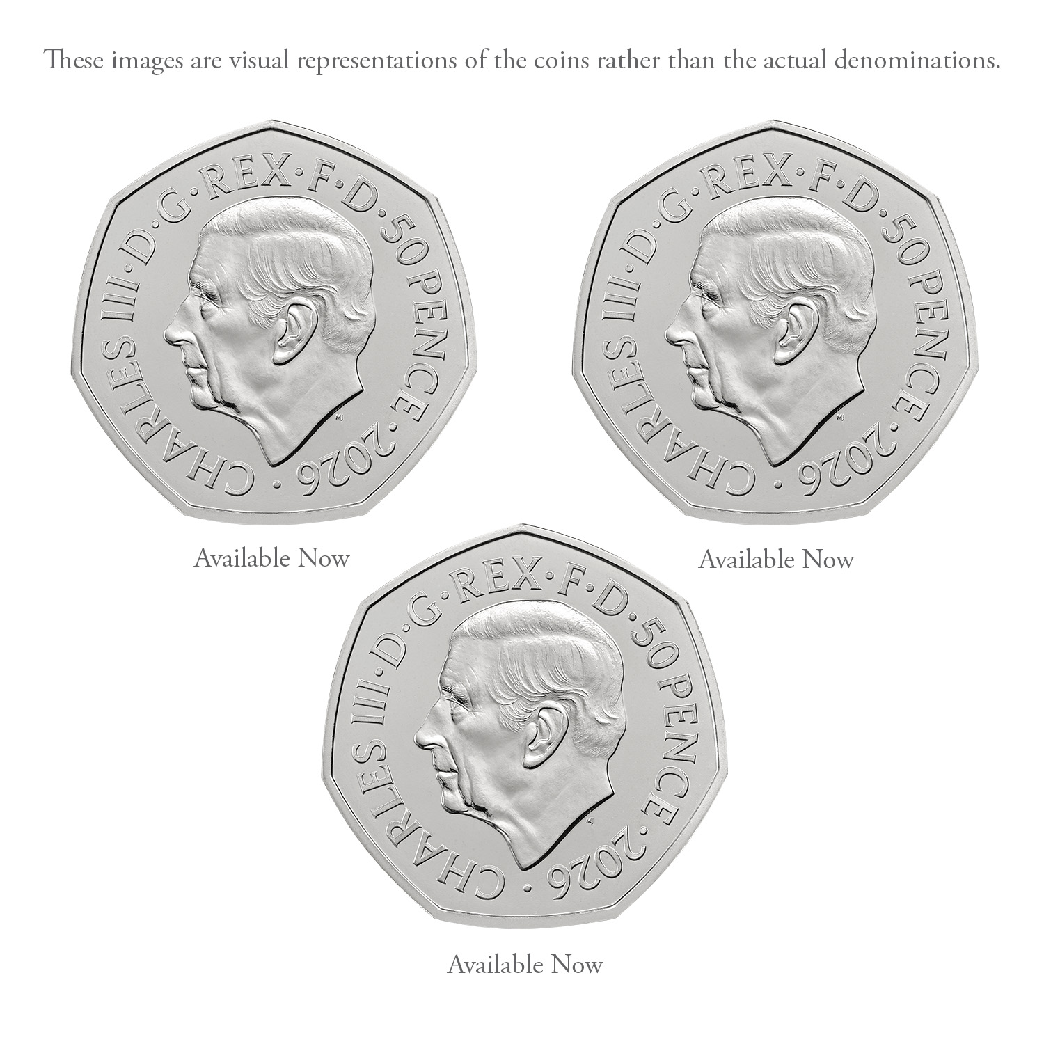 100 Years of Winnie the Pooh 50p Three-Coin Collection - BU | The