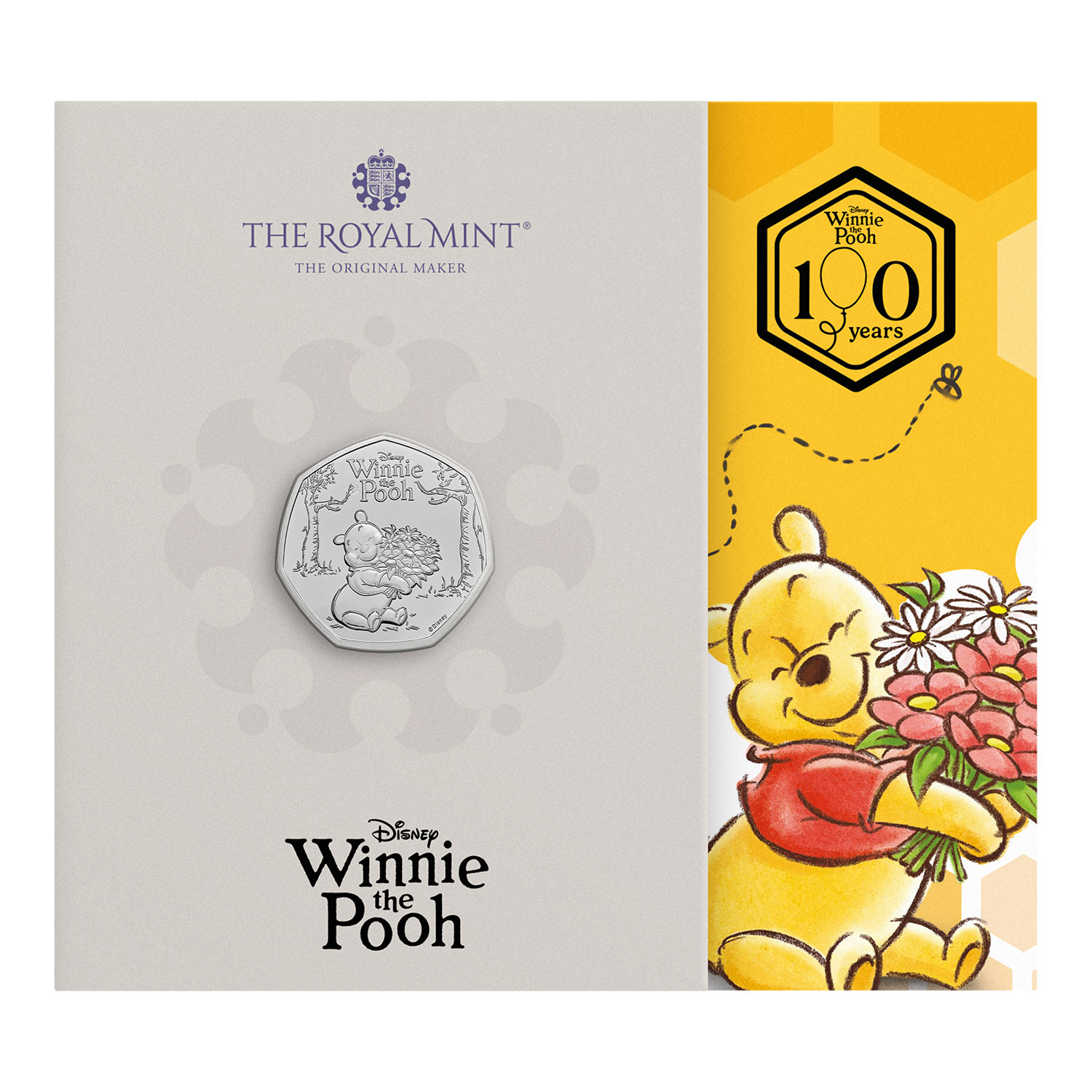 100 Years of Winnie the Pooh - Kindness 2026 UK 50p Brilliant