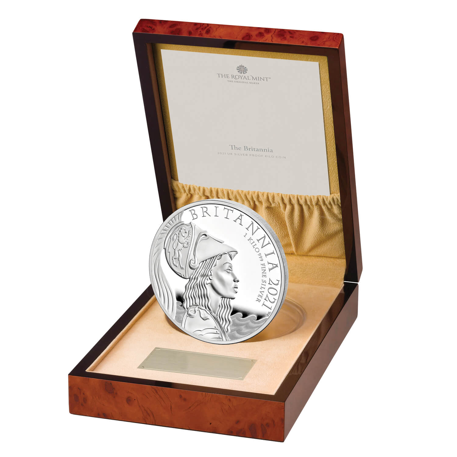 The Britannia 2021 UK Premium Exclusive Silver Kilo Coin | The