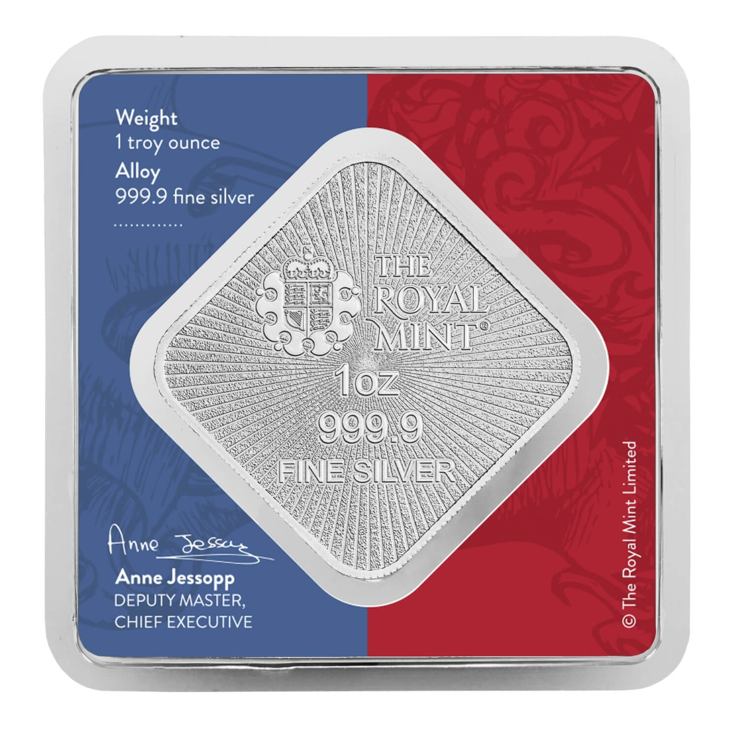 Britannia and Liberty 1oz Silver Bullion Bar