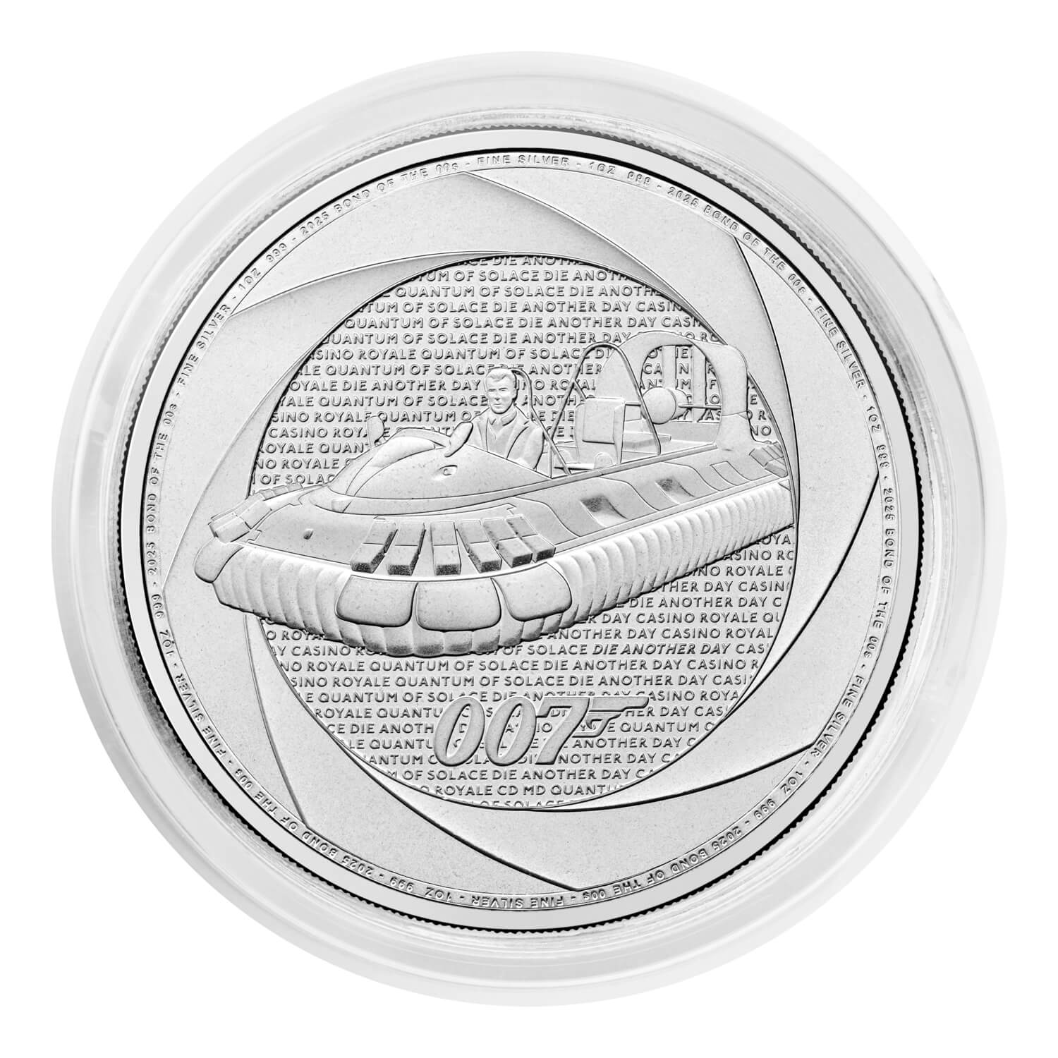Bond of the 2000s 2025 1oz Silver Bullion Coin - 2025 Royal Mint Release