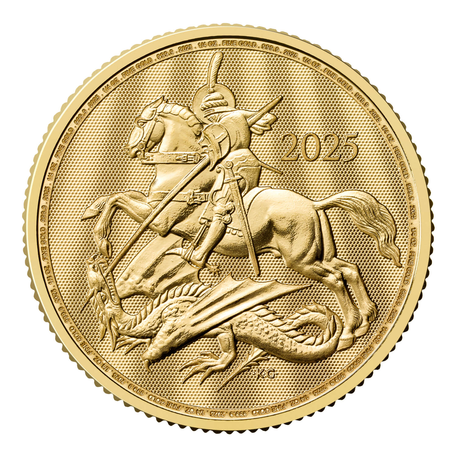 セントジョージ・ドラゴン (シルバープルーフ＋ゴールドプレート＋ルビー) セントジョージ・ドラゴン (シルバープルーフ＋ゴールドプレート＋