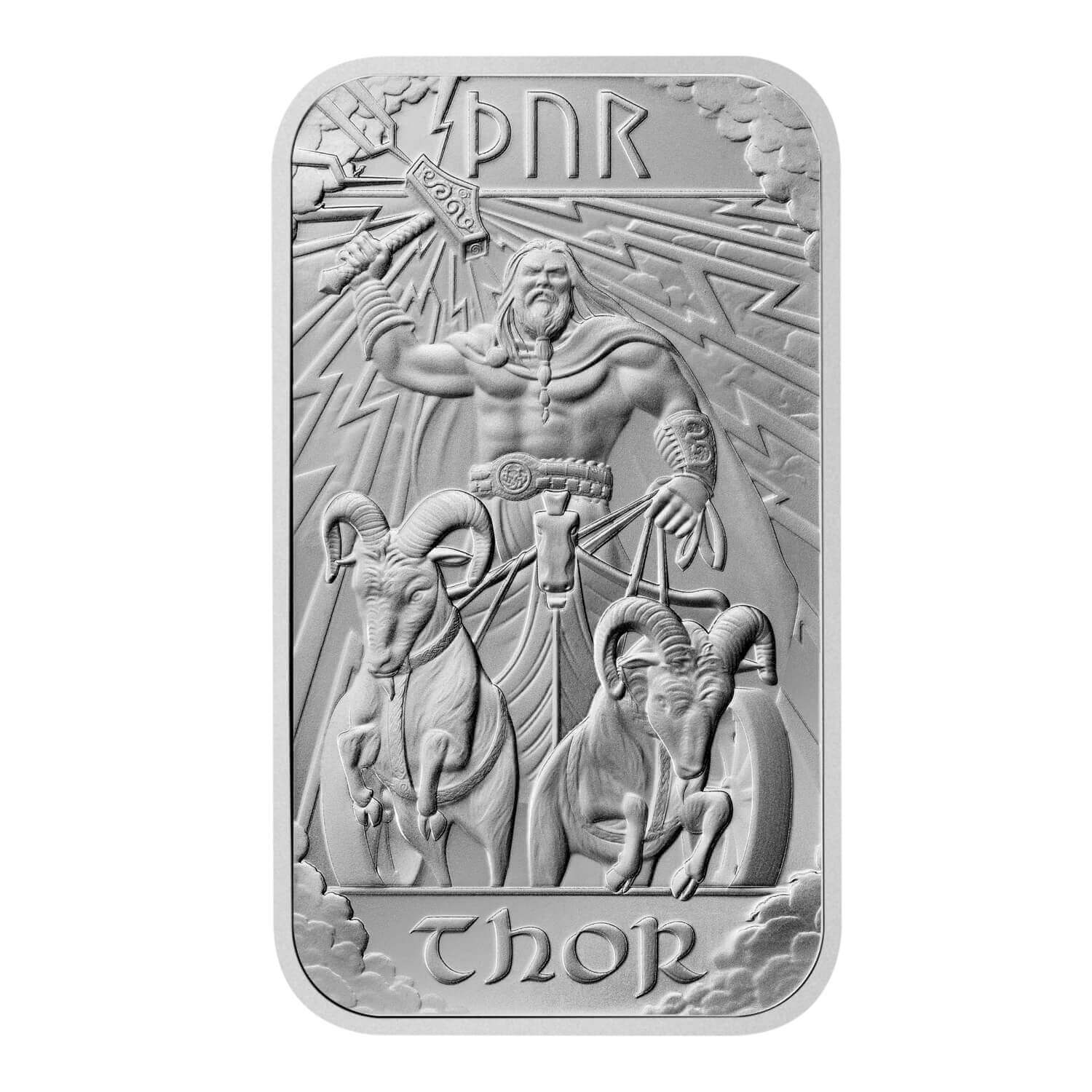 Thor 1oz Silver Minted Bullion Bar - 2025 Royal Mint Release