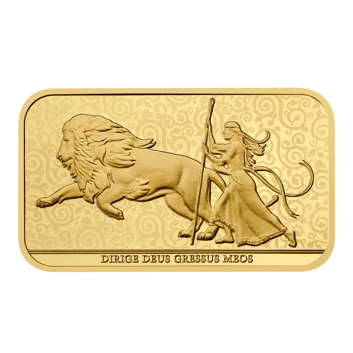 Una and the Lion 1oz Gold Minted Bar | The Royal Mint